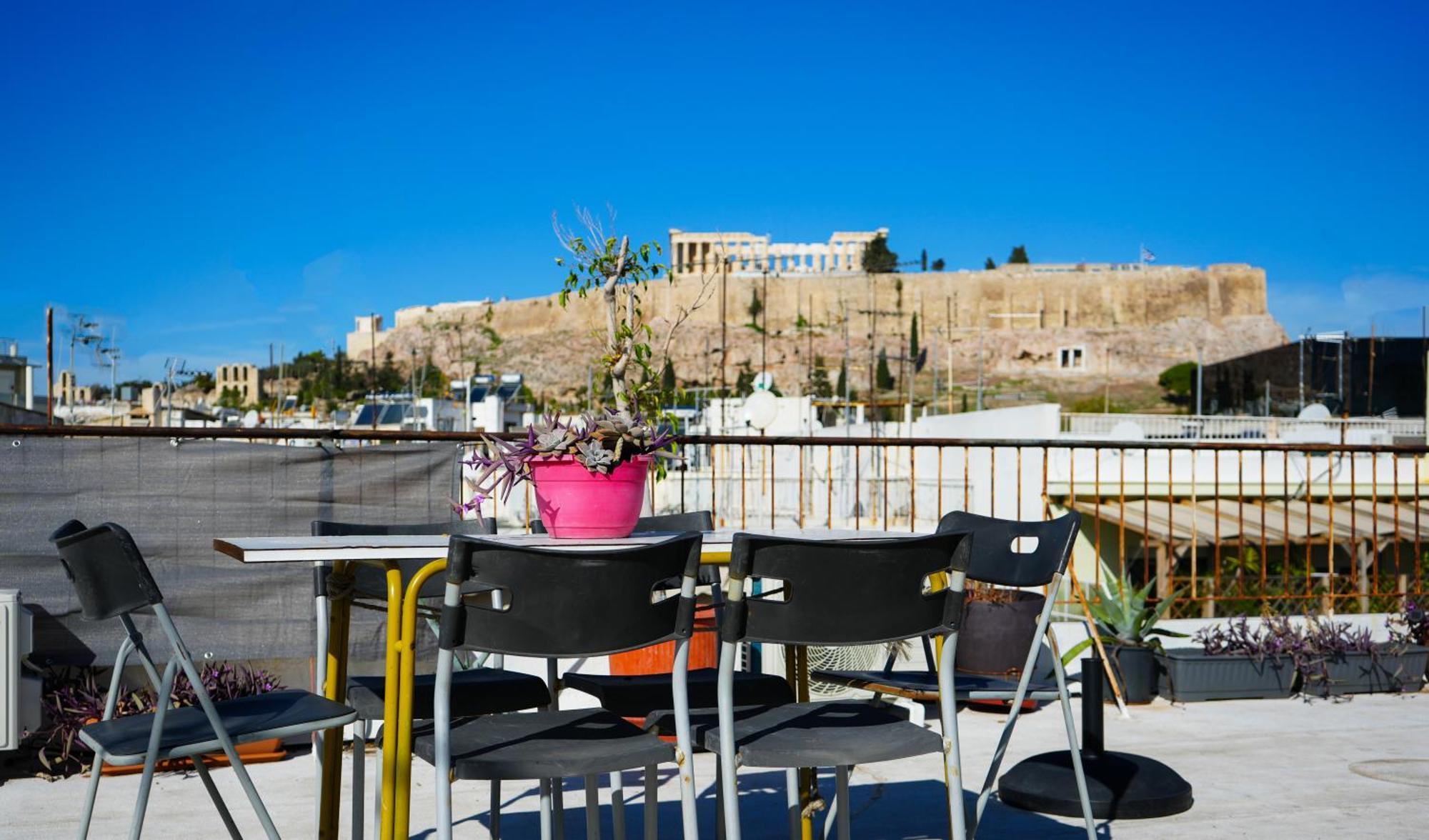 Acropolis Central Apartments Aten Exteriör bild